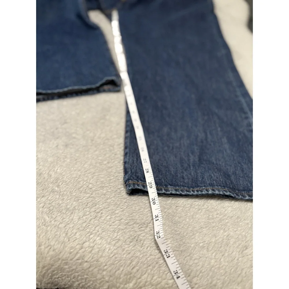 New Levi's 501 Original Straight Button Fly Blue Denim Jeans 48x29 B&T NWT Pants